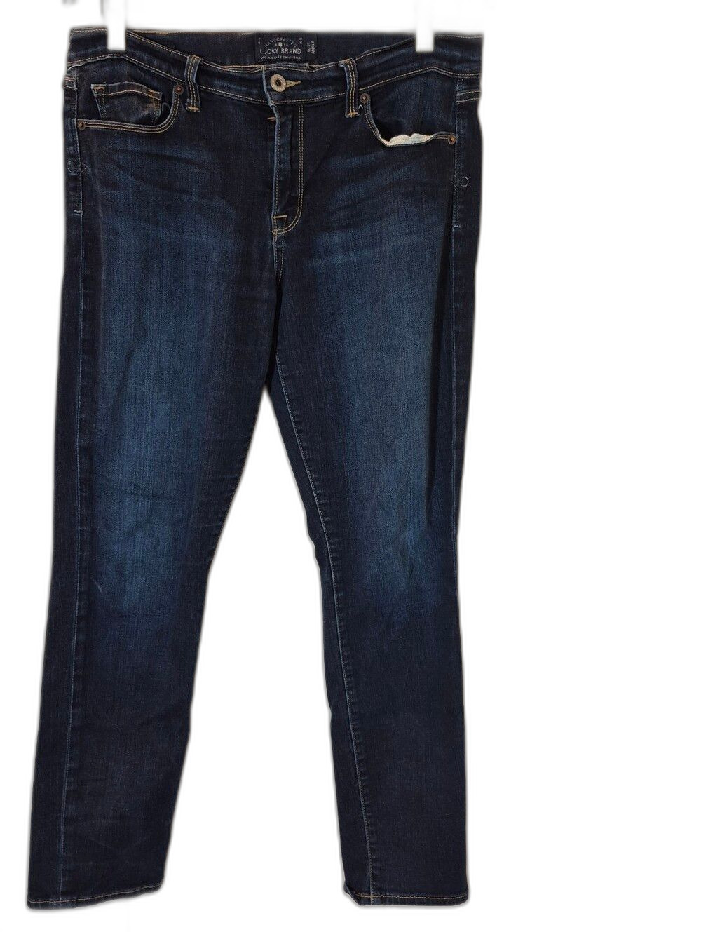 Lucky Brand Dark Indigo Cropped Ankle Jeans